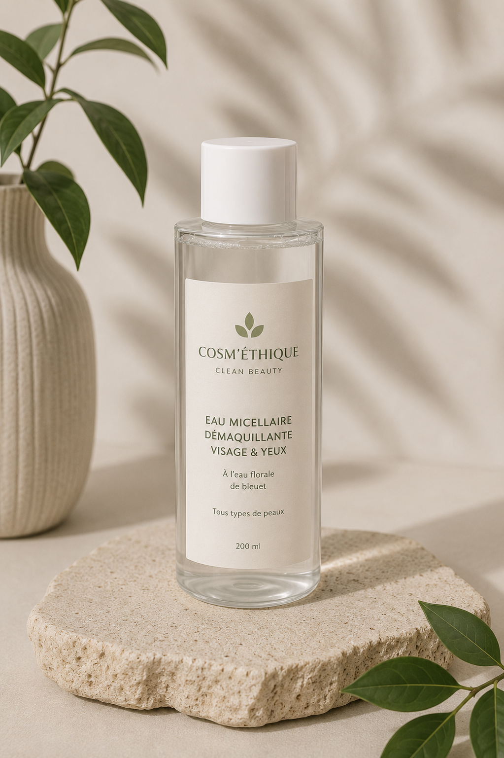 Eau micellaire apaisante naturelle à la camomille Cosm'éthique
