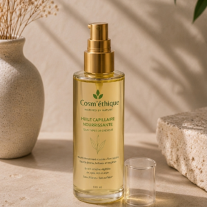Flacon d'huile capillaire nourrissante pour longueurs et pointes
