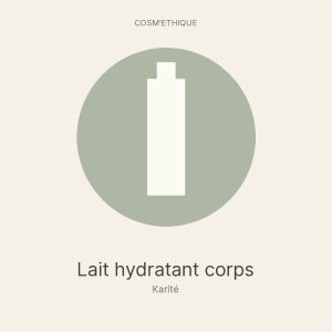 Lait hydratant corps