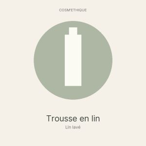 Trousse en lin